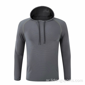 مخصص للرجال التمرين هوديي العضلات العضلات الرياضية الرياضة sweatshirt